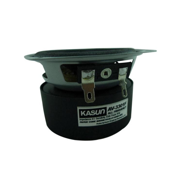 1pcs For KASUN 3" inch 4Ohm 60W Full Range Audio Speaker Stereo Loudspeake​​r