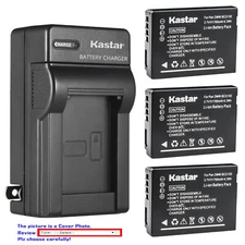 Kastar Battery Wall Charger for Panasonic DMW-BCG10E DMW-BCG10GK DMW-BCG10PP