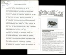 John UPDIKE / Lovell Thompson 1902-1986 Signed