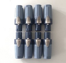 STAC Speakon Connettore Compatibile 4 Poli Set di 8 Pezzi per Cavi Altoparlanti