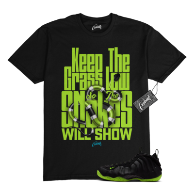 #ad #ad Foamposite Volt Black Air One T Shirt Match GRASS $26.59