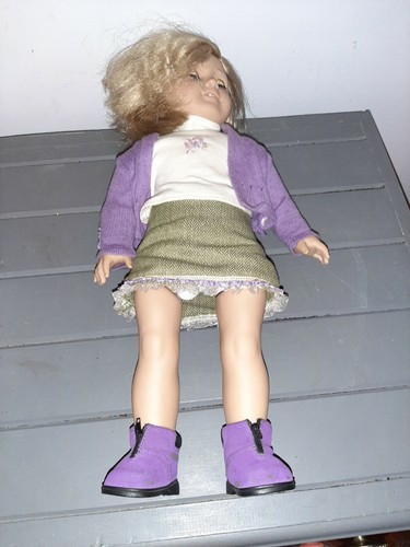 American Girl bambola 18" capelli biondi occhi azzurri - Foto 4 di 4