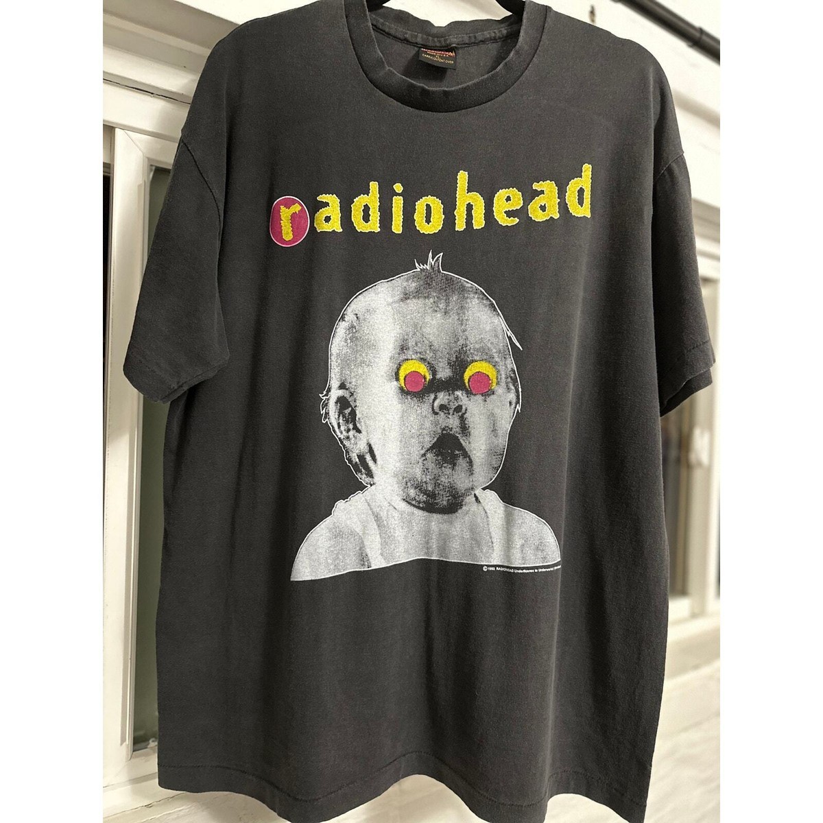 Radiohead Pablo Honey Tour Vintage T-shirt Reprint AN36456 | eBay