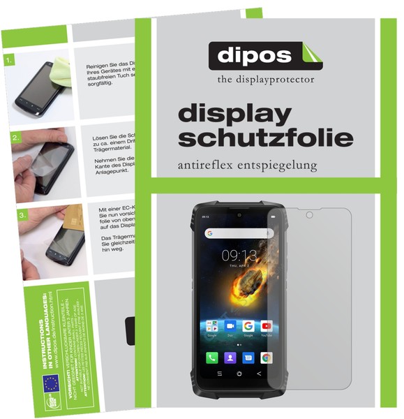6X Schutzfolie FüR Blackview BV6900 Matt Displayschutzfolie Folie Display Schutz-image
