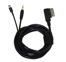 AUX Cable For 2010-UP Audi Q3 Q5 Q7 Ami Cable Charging For iPhone5 6 Plus