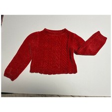 Tommy Bahama red sweater child size s5/6 super soft