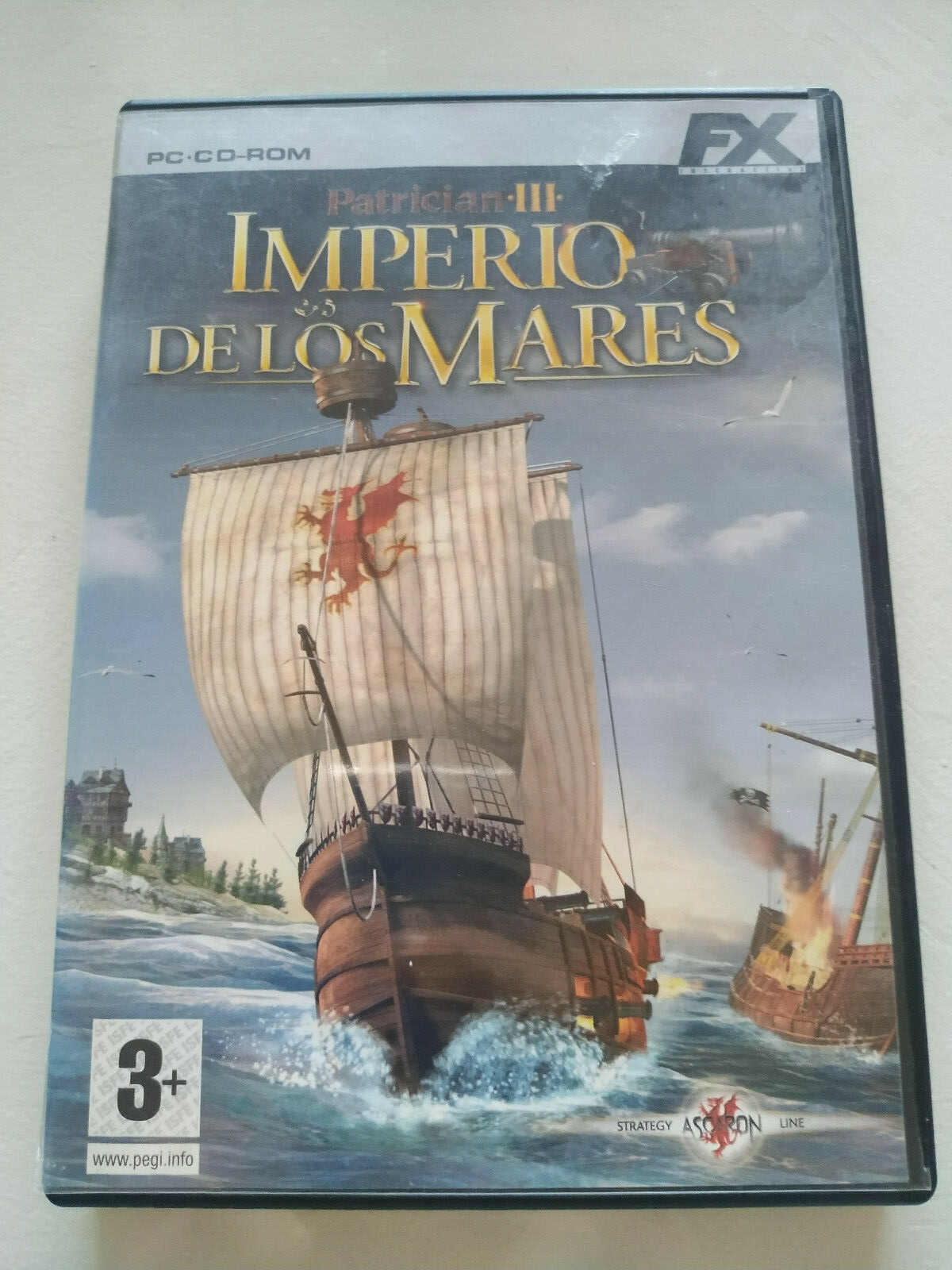 Patrician III Imperio De Los Mares Ascaron - Juego PC CD-ROM Edicion España