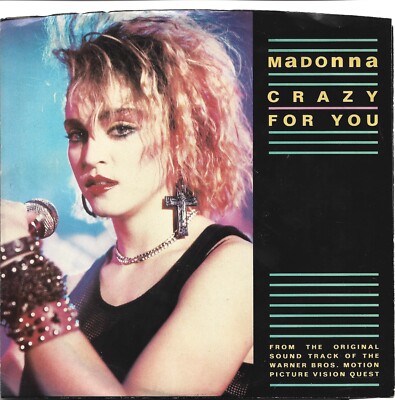 7'' Madonna / Berlin   Crazy For You / No More Words USA Geffen Records   7-29051