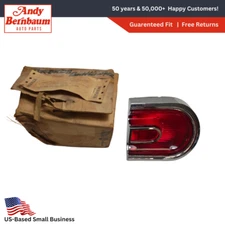 1965 Dodge Dart Right Inner Side Tail Light Lamp W/ Chrome Bezel 2524376 NOS.