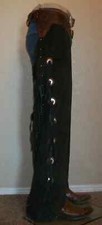 Custom Made Leather Chaps/Shotgun Chaps/Made In USA