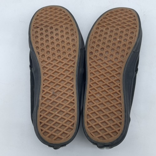 VANS Top basso in tela nero unisex giovane taglia 7 - Foto 10 di 10