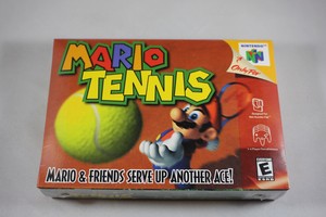 Mario-Tennis-Nintendo-64-n64-NEW-Factory-Sealed-B13-Near-Mint