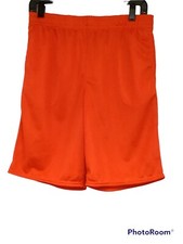 Large 10-12 ATHLETIC WORKS Mesh Basketball Workout Exercise Shorts Boys