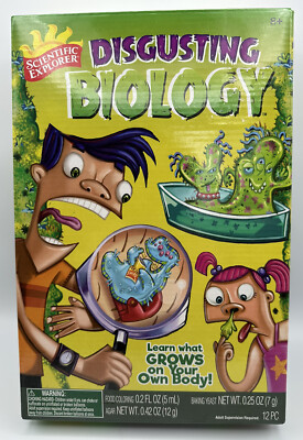DISGUSTING BIOLOGY Science Explorer GROSS! Create Your Own Germs (Brand New)