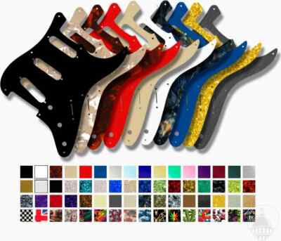 WD Custom Pickguard For Fender Pre-CBS 8 Hole, Eric Johnson Signature, Eric C...