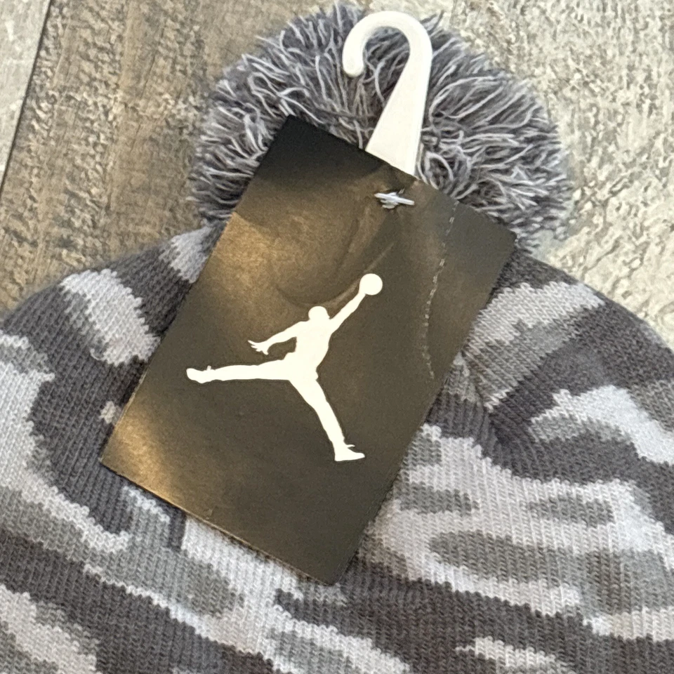 NIKE JORDAN GORRO TEJIDO CAMUFLAJE NUEVO NUEVO CON ETIQUETAS RARO AIR OG DS CEMENTO ELEFANTE IMPRESIÓN IV Foto 3 de 4