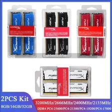 DDR4 Memory Kit 8 GB 16 GB 32 GB 288pin DIMM 2133 2400 2666 3200 MHz for Desktop