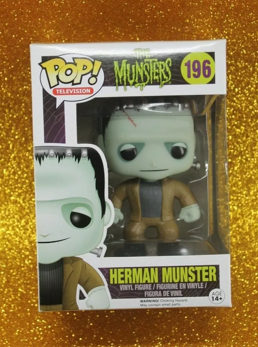  Funko Pop! TV: The Munsters - Herman Munster (Biker