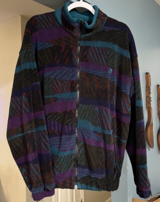 Jack Wolfskin Polartec Zip Fleece Vintage Made In The Usa