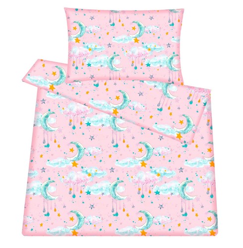 JUEGO DE FUNDA DE ALMOHADA 100% ALGODÓN cuna cuna para bebé niño pequeño - Imagen 47 de 62
