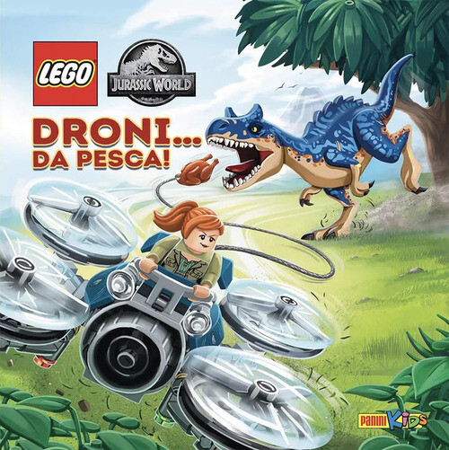 Droni da pesca! Lego Jurassic World - 2022 - Panini Comics