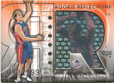 2003-04 Upper Deck Triple DimensionsDarko Milicic RC 093/999 Detroit Pistons