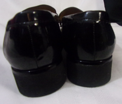 Franco Sarto Womens Carolynn Lug Sole Black Loafer with Tassel Detail US 11 M - Picture 6 of 9