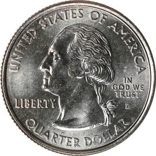 2003-D Illinois State Quarter 40-Coin Roll - Picture 2 of 3