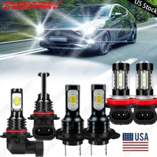 For Mazda 3 2004 2005 2006 Led Headlight 9005 H7 Bulbsh11h8 Fog Light 6x Kit