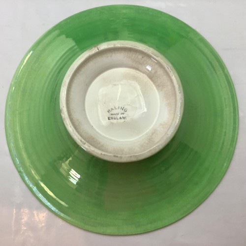MALING LUSTREWARE GREEN BOWL - LARGE - Picture 5 of 7