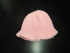 Handmade Crochet Baby Size Bucket Hat Cute Gift Baby Shower Gender Neutral