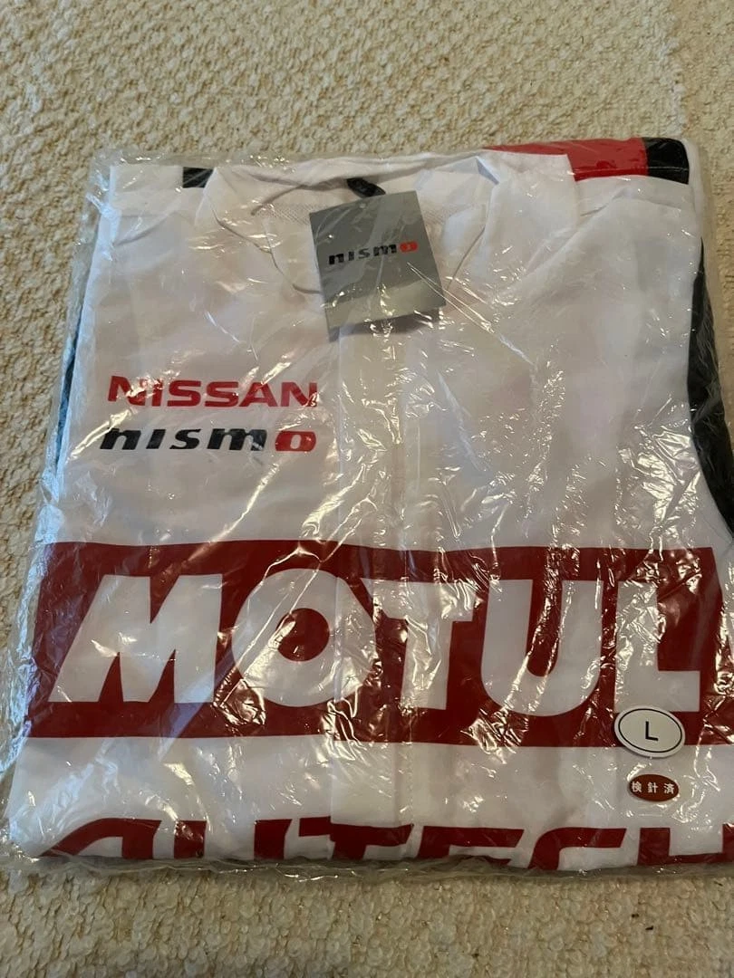 Nissan Nismo Motul Autech Pit Staff Replica Jacket L White Red Black image 1