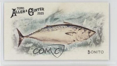 2025 Topps Allen & Ginter 50 Fish From Global Waters Mini Bonito #FGW-44 tw0