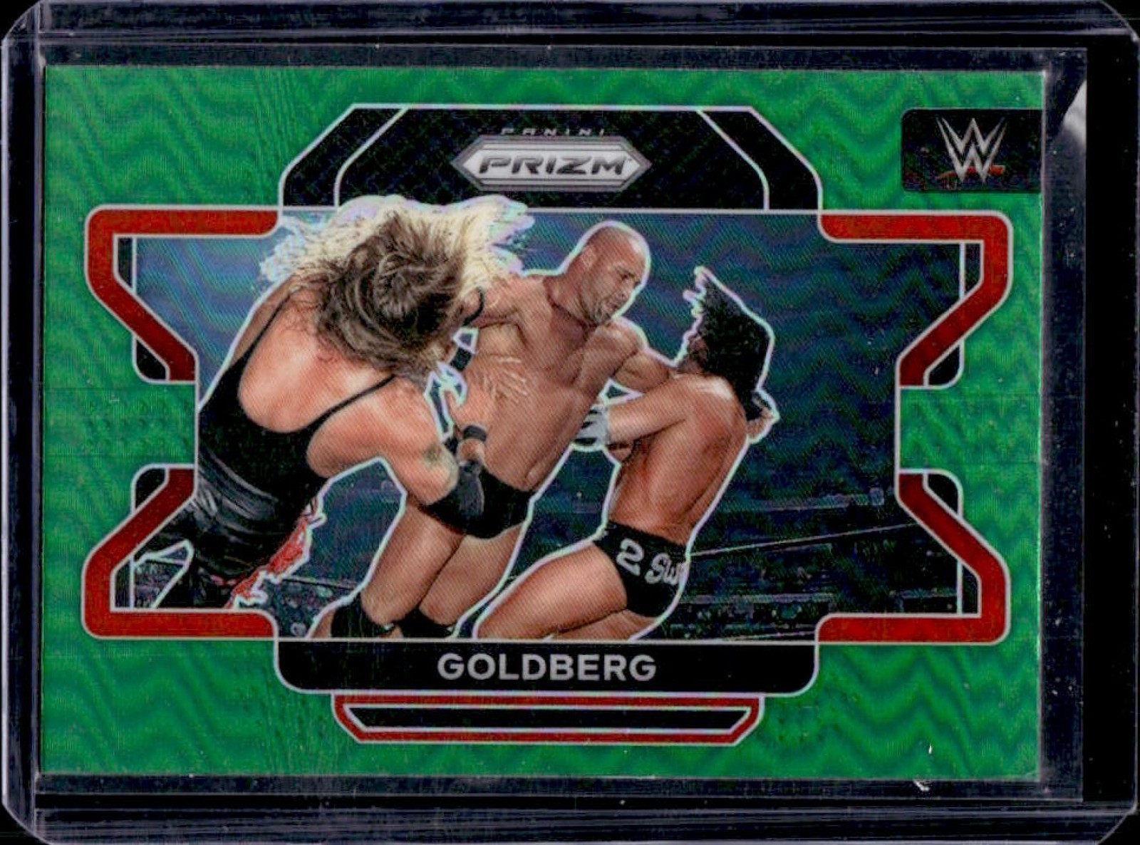 2022 Prizm WWE Goldberg Green #33