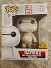 Funko Pop Disney Big Hero 6 Baymax 111 Diamond Collection Hot Topic Exclusive