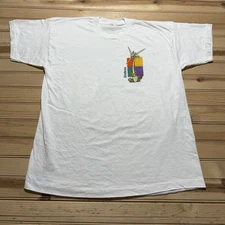 Vintage 80s 90s “ ENDESA ” Windmill Wind Turbine Green Energy Shirt Size XL