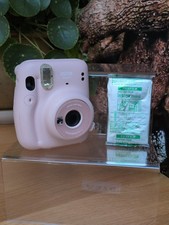 Fujifilm Instax Mini 11 Instant Camera Blossom Pink With Film Tested #A376