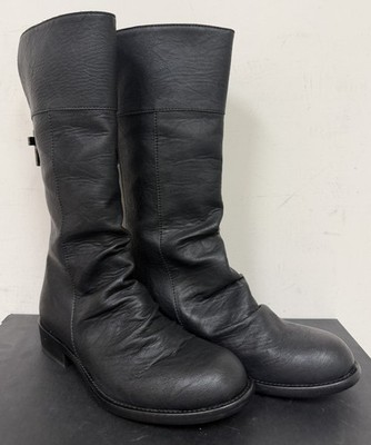 Kat Von D Slayer Boots Grunge Cyber Gothic Cross Calf High Black Womens 9