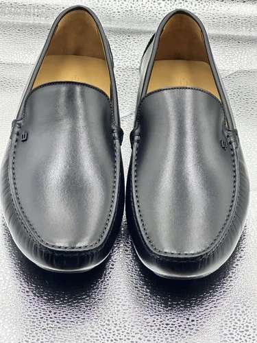 $529.00 BALDININI Black Calfskin Driving Loafer size  9.5 -10US/ 42.5-43 EU - product listing photo