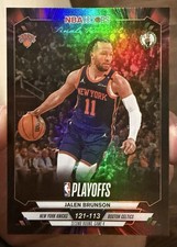 2026 NBA Hoops - Jalen Brunson Finals Pursuit (SP) #FP-69 Conference MVP