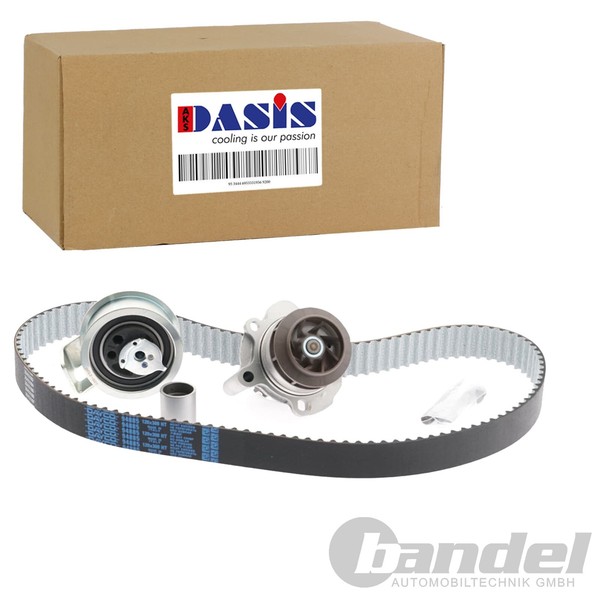 AKS Dasis Zahnriemensatz+Wasserpumpe Passend FüR Audi A3 A4 A6 Seat Alhambra-image