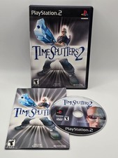 TimeSplitters 2 (PlayStation 2, 2002) CIB Tested w/Reg Card
