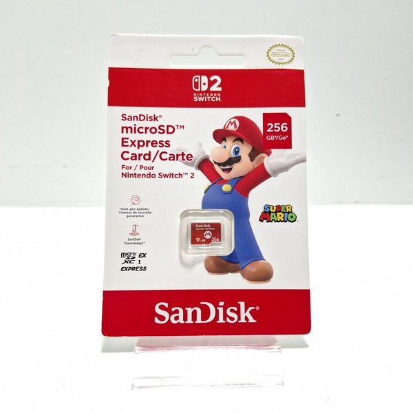 Tarjeta de Memoria Micro SD Express Samsung 256GB Nintendo Switch 2 [PO235782]