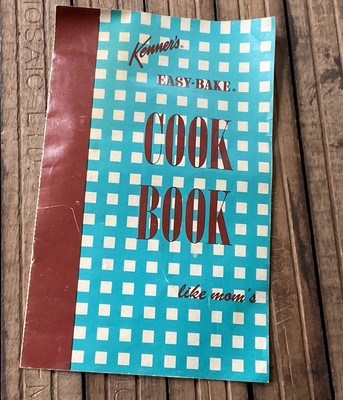 Vintage Kenner Easy Bake Oven Cookbook Like Moms For Toy Oven 1960’s 