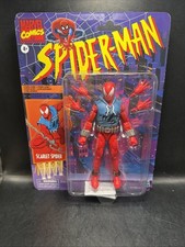 AUTHENTIC Spider-Man Marvel Legends Retro 6-inch Scarlet Spider Figure by HASBRO