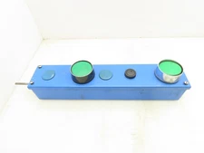 Austin AB-G1NBPB Pushbutton Control Station 12x4x4" Enclosure 5 Holes Operator