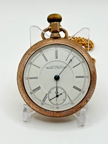 MODEL 1883 AMERICAN WALTHAM APPLETON TRACY & CO. 18 SIZE 15 JEWEL POCKET WATCH