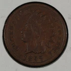 Indian Head Cent. 1897 Fine Details. Lot # 9049-327-023