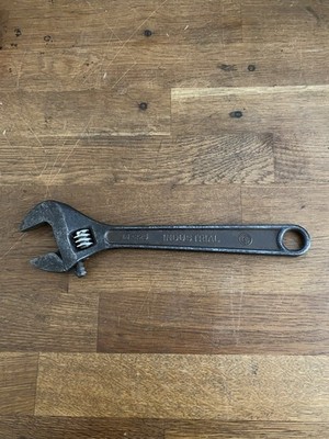 Vintage ETC Industrial 10'' verstellbarer Schraubenschlüssel, 01-225