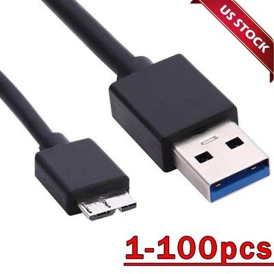 Micro USB 3.0 Cable High Speed Data SYNC For HDD External Hard Drive Lot